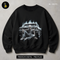 Gangster Skeleton Muscle Car Streetwear Print