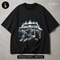 Gangster Skeleton Muscle Car Streetwear Print