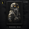Fighter Pilot Skull Helmet Streetwear Print