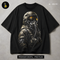 Fighter Pilot Skull Helmet Streetwear Print
