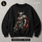 Horned Skull Knight Warrior Streetwear Print