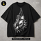 Spiked Boxing Gloves Streetwear Print