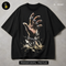 Rings Hand Breaking Chains Streetwear Print