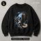 Bald Eagle Lightning Storm Streetwear Print