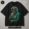 Skull Racer Piston Helmet Streetwear Print