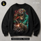 Welder Skeleton Sparks Streetwear Print