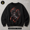 Fire Horse Rearing Streetwear Print