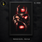 Red Boxer Fighting Stance Streetwear Print