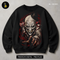 Evil Grinning Clown Bloody Hand Halloween Print