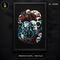 Horror Movie Villains Skulls Halloween Print