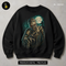 Rising Mummy Graveyard Full Moon Halloween Print