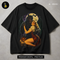 Werewolf Pinup Girl Dance Halloween Print