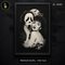 Ghost Face Mask Pinup Girl Halloween Print