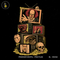 Vintage Horror TV Stack Halloween Print