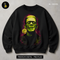 Frankenstein Monster Neon Portrait Halloween Print