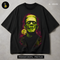 Frankenstein Monster Neon Portrait Halloween Print