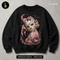 Pink Hockey Mask Coquette Girl Halloween Print
