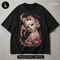 Pink Hockey Mask Coquette Girl Halloween Print