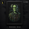 Green Monster Stitched Face Halloween Print