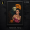 Masked Killer Vintage Pinup Couple Halloween Print