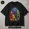 Zombie Alien Kids Broken TV Halloween Print