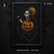 Ghost Face Killer Pumpkin Knife Halloween Print
