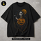 Ghost Face Killer Pumpkin Knife Halloween Print