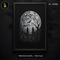 Spooky Graveyard Full Moon Bats Halloween Print