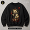 Creepy Clown Cat Balloons Halloween Print