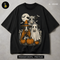 Cute Halloween Cows Costumes Pumpkins Print