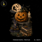 Cute Jack O Lantern Witch Hat Halloween Print