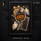 Cute Pumpkin Witch Hat Haunted House Halloween Print