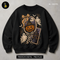 Cute Pumpkin Witch Hat Haunted House Halloween Print