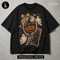 Cute Pumpkin Witch Hat Haunted House Halloween Print