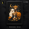 Cute Highland Cows Costume Pumpkin Halloween Print