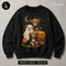 Cute Highland Cows Costume Pumpkin Halloween Print