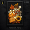 Leopard Coffee Cup Pumpkin Sunflower Print