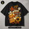 Leopard Coffee Cup Pumpkin Sunflower Print