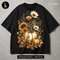 Vintage Wildflower White Pumpkin Print