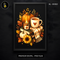 Cozy Autumn Candle Books Pumpkin Print