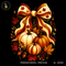 Maple Leaf Ribbon Bow Pumpkin Print