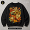 Cozy Beanie Sunflower Boots Print