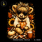 Leopard Bow Highland Cow Pumpkin Print