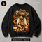 Leopard Bow Highland Cow Pumpkin Print
