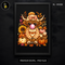 Bubblegum Highland Cow Pumpkin Print