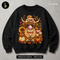 Bubblegum Highland Cow Pumpkin Print
