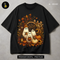 Cozy Ghost Trio Wagon Wheel Print