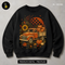 Retro Pickup Truck Pumpkin Harvest Print