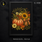 Sunflower Daisy Pumpkin Basket Print