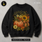 Sunflower Daisy Pumpkin Basket Print